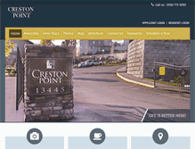 Tablet Screenshot of crestonwa.com